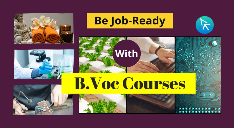 B.Voc Courses: Diploma For Dropouts | The Applique